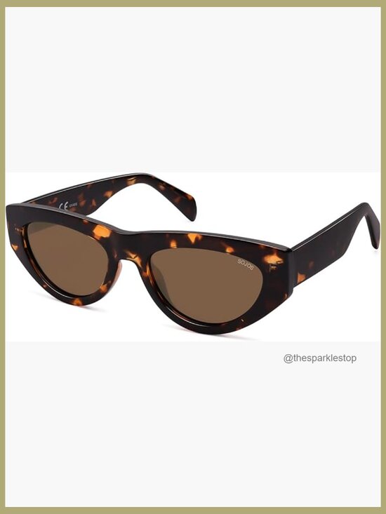 Polarized Cat Eye Sunglasses with UV400 Protection, Acetate Frame main image 6